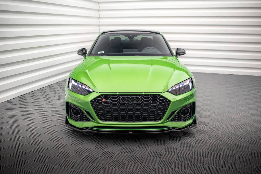 Lip Anteriore V.1 + Flap Street Pro Audi RS5 F5 Facelift - Maxton Design