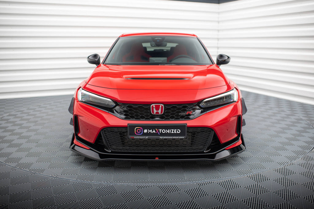 Lip Anteriore V.1 + Flap Anteriori Maxton Honda Civic Type R Mk11