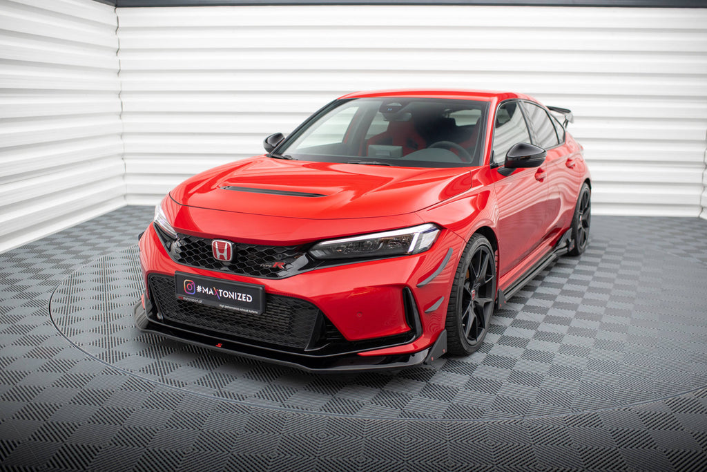 Lip Anteriore V.1 + Flap Anteriori Maxton Honda Civic Type R Mk11