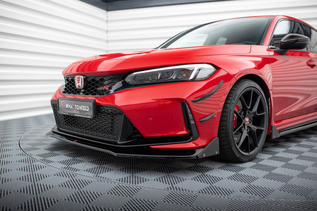 Lip Anteriore V.1 + Flap Anteriori Maxton Honda Civic Type R Mk11