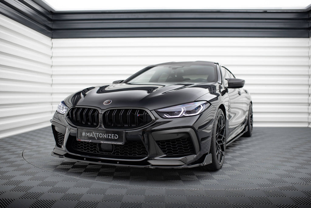 Lip Anteriore V.1 + Flap compatibili con BMW M8 F92 / F93 (2019-2022)