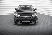 Carica l'immagine nel visualizzatore di Gallery, Lip Anteriore V.1 Honda Civic Berlina Mk10 Maxton Design