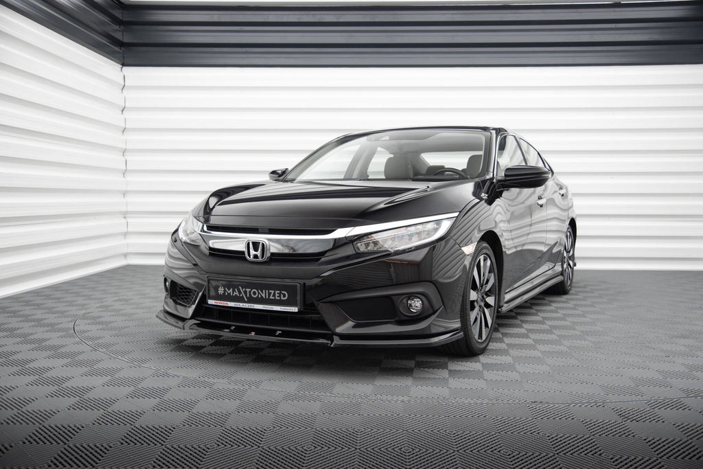 Lip Anteriore V.1 Honda Civic Berlina Mk10 Maxton Design