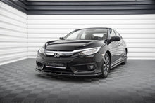 Carica l'immagine nel visualizzatore di Gallery, Lip Anteriore V.1 Honda Civic Berlina Mk10 Maxton Design