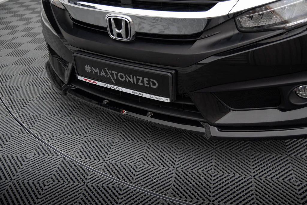 Lip Anteriore V.1 Honda Civic Berlina Mk10 Maxton Design
