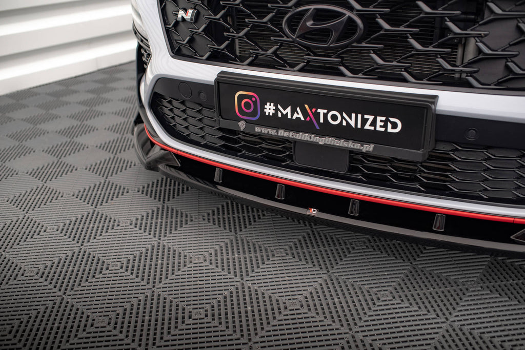 Lip Anteriore V.1 Hyundai Kona N Mk1 vista laterale