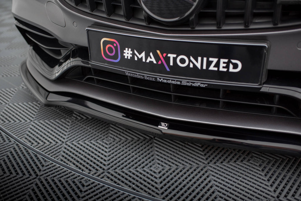Lip anteriore V.1 Maxton Design Mercedes-AMG C63 W205 Facelift