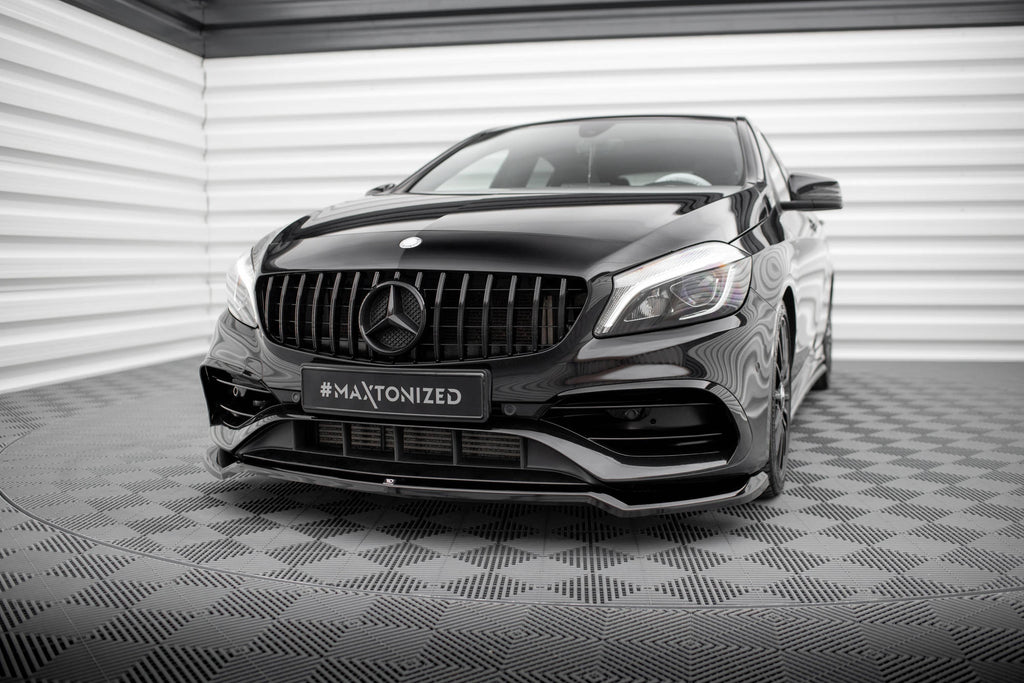Lip Anteriore V.1 Mercedes-Benz Classe A AMG-Line W176 facelift (2015-2018)