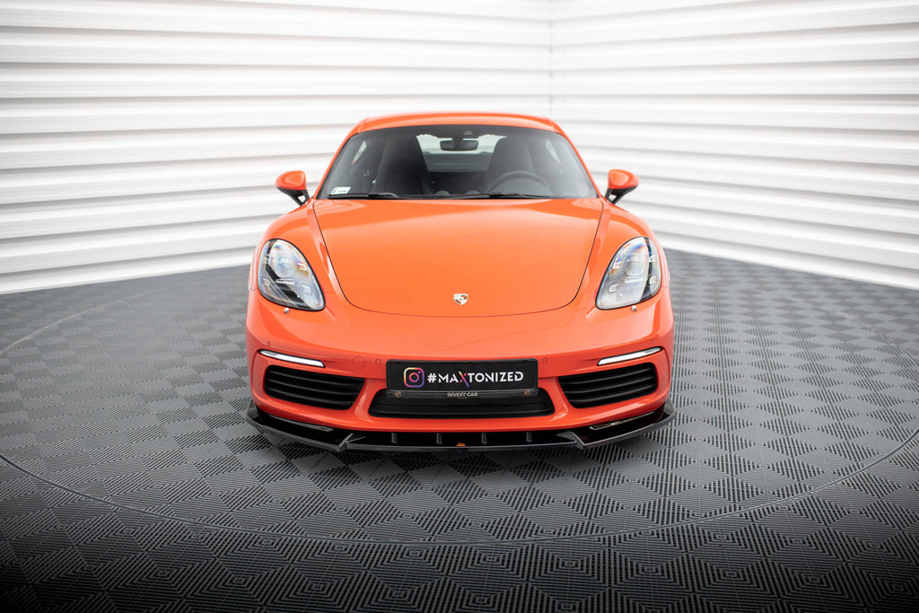 Lip Anteriore V.1 Porsche 718 Cayman 982c Maxton Design