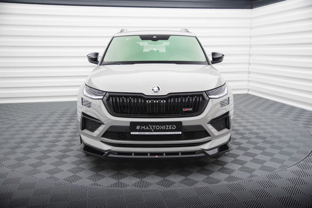 Lip Anteriore V.1 Skoda Kodiaq RS Mk1 Facelift Maxton Design