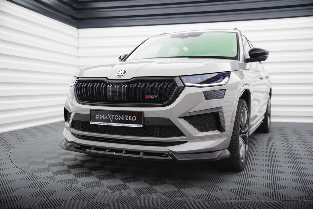 Lip Anteriore V.1 Skoda Kodiaq RS Mk1 Facelift Maxton Design