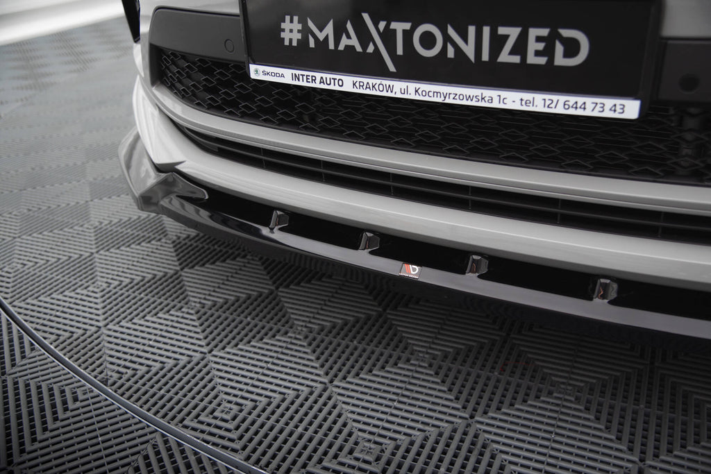 Lip Anteriore V.1 Skoda Kodiaq RS Mk1 Facelift Maxton Design