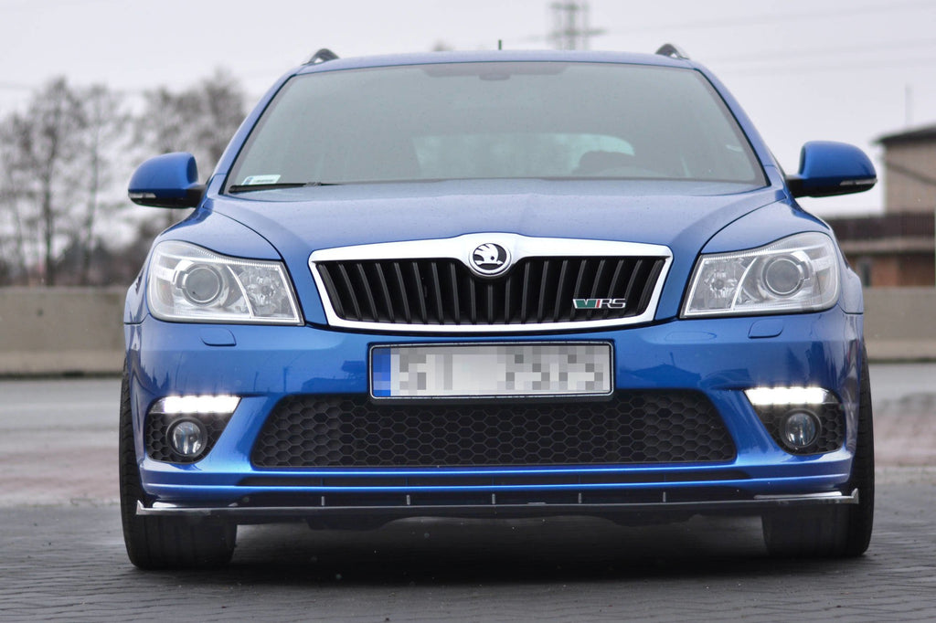 Lip Anteriore V.1 Skoda Octavia RS Mk2 FL dettaglio