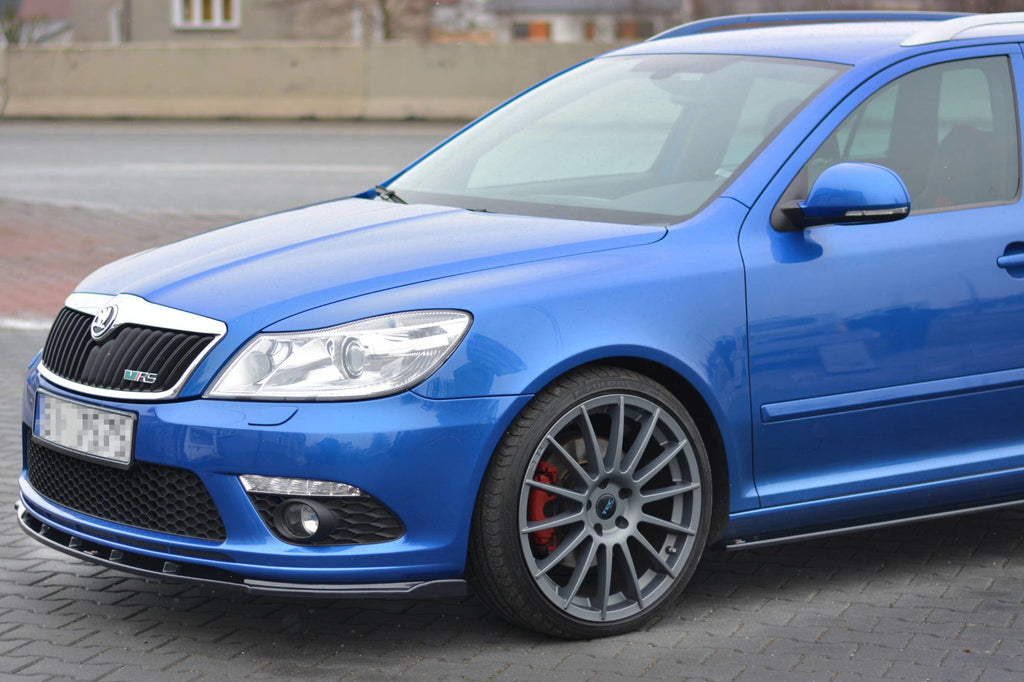 Lip Anteriore V.1 Skoda Octavia RS Mk2 FL dettaglio