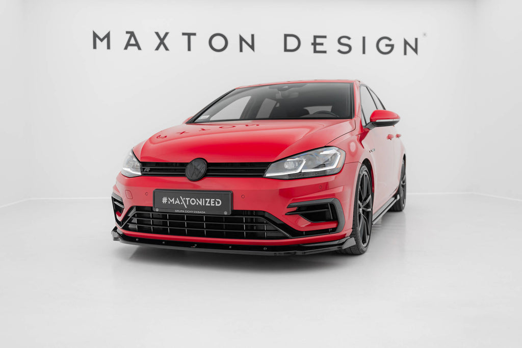 Lip Anteriore V.1 Volkswagen Golf R / R-Line Mk7 Facelift