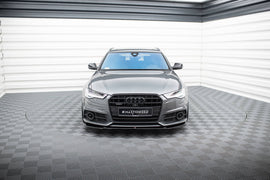 Lip Anteriore V.1 compatibile con Audi A6 / S6 S-line C7 Facelift (2014-2017)