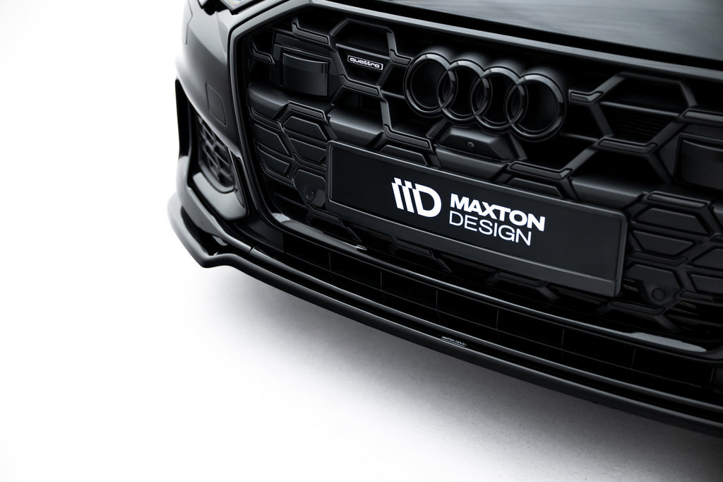 Lip Anteriore V.1 compatibile con Audi A6 / S6 S-Line / C6 C8 / C8 Facelift (2018-)