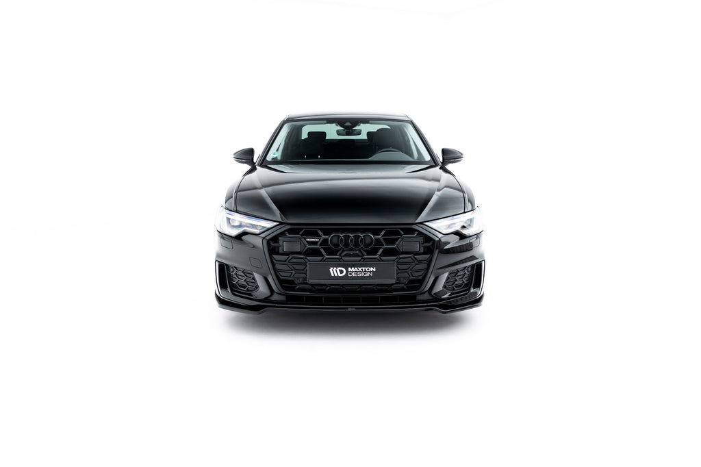 Lip Anteriore V.1 compatibile con Audi A6 / S6 S-Line / C6 C8 / C8 Facelift (2018-)