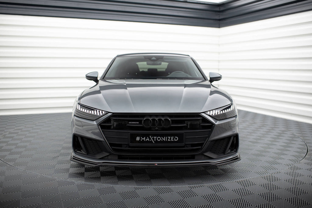 Lip Anteriore V.1 compatibile con Audi S7 / A7 S-Line C8 / C8 Facelift (2018-)