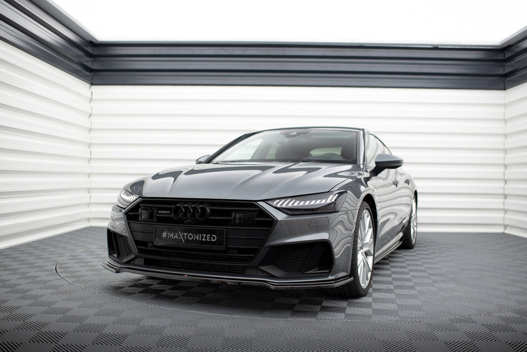 Lip Anteriore V.1 compatibile con Audi S7 / A7 S-Line C8 / C8 Facelift (2018-)