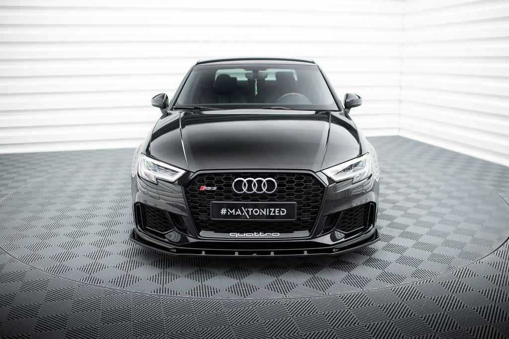 Lip Anteriore V.1 compatibile con Audi RS3 Sedan 8V Facelift (2016-2020)