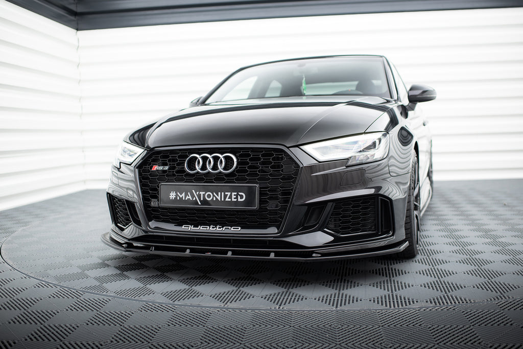 Lip Anteriore V.1 compatibile con Audi RS3 Sedan 8V Facelift (2016-2020)