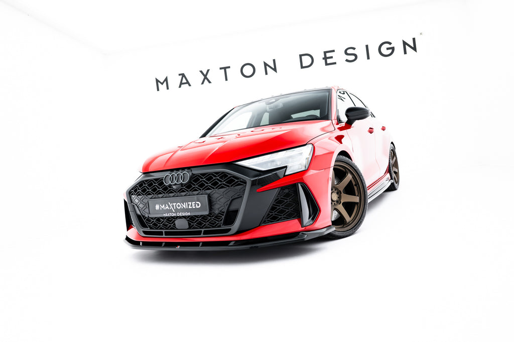 Lip Anteriore V.1 compatibile con Audi RS3 Sportback 8Y Facelift (2024-)
