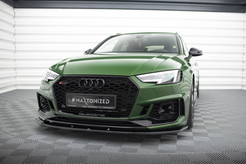 Lip Anteriore V.1 compatibile con Audi RS4 B9 (2017-2019)