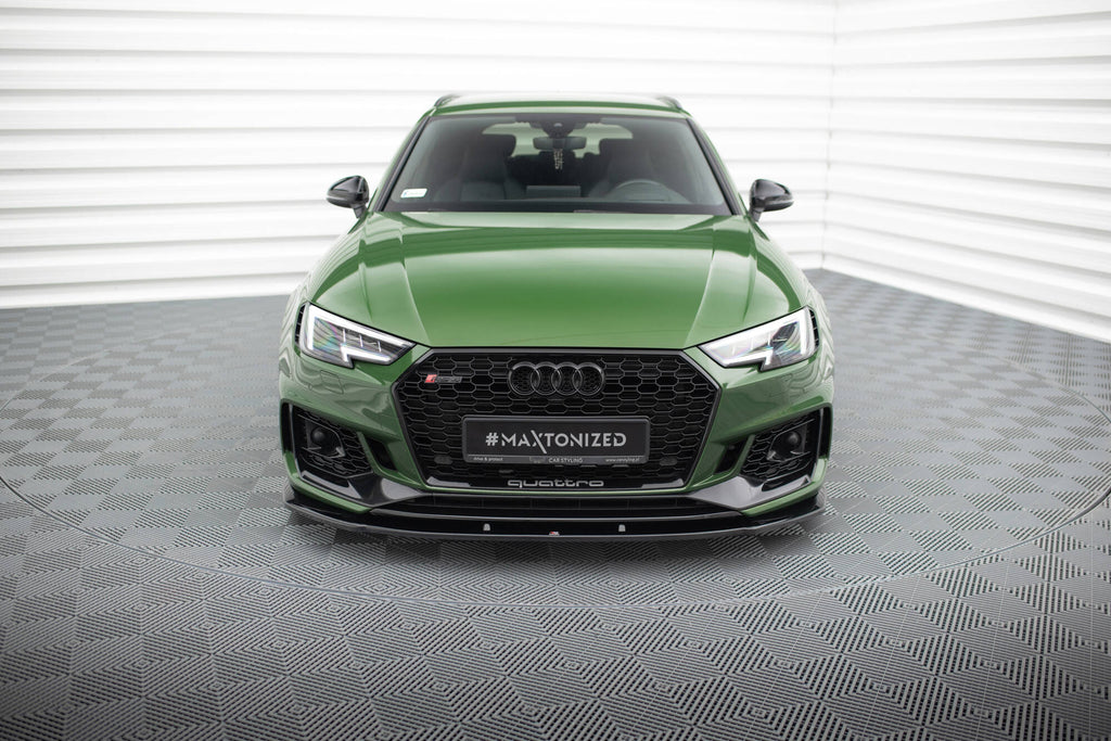 Lip Anteriore V.1 compatibile con Audi RS4 B9 (2017-2019)