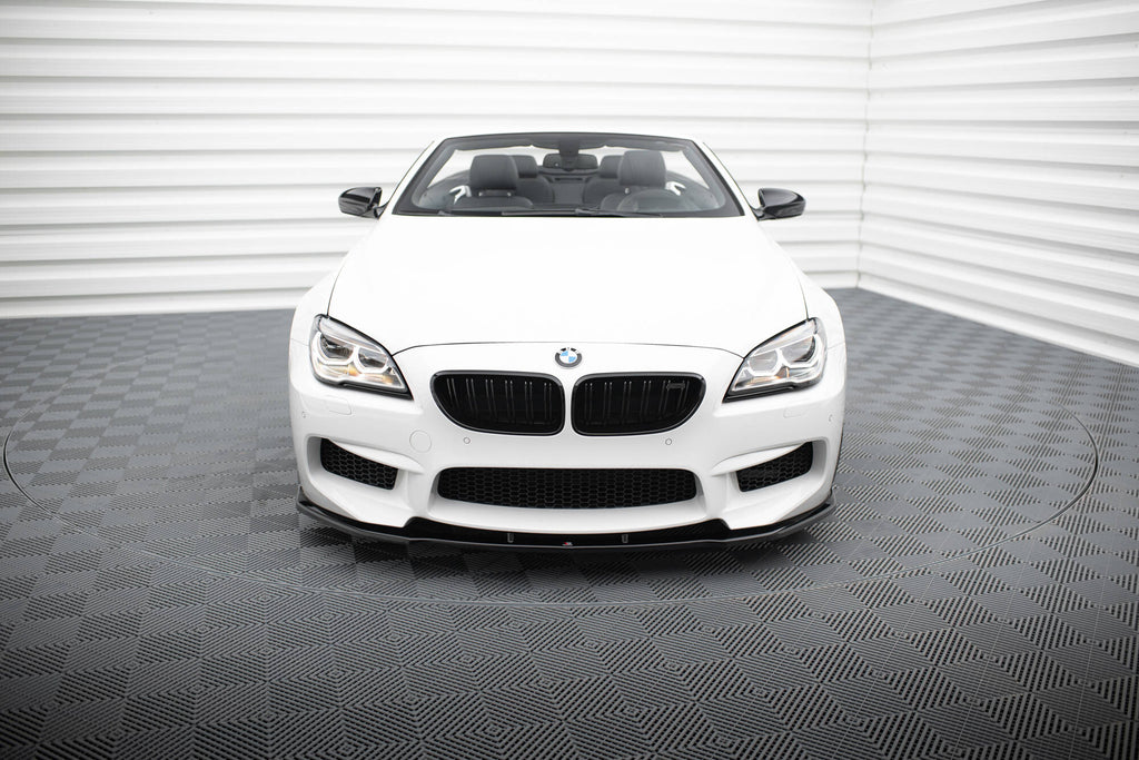 Lip Anteriore V.1 compatibile con BMW M6 Cabriolet F06 / F13 / F12 (2011-2015)