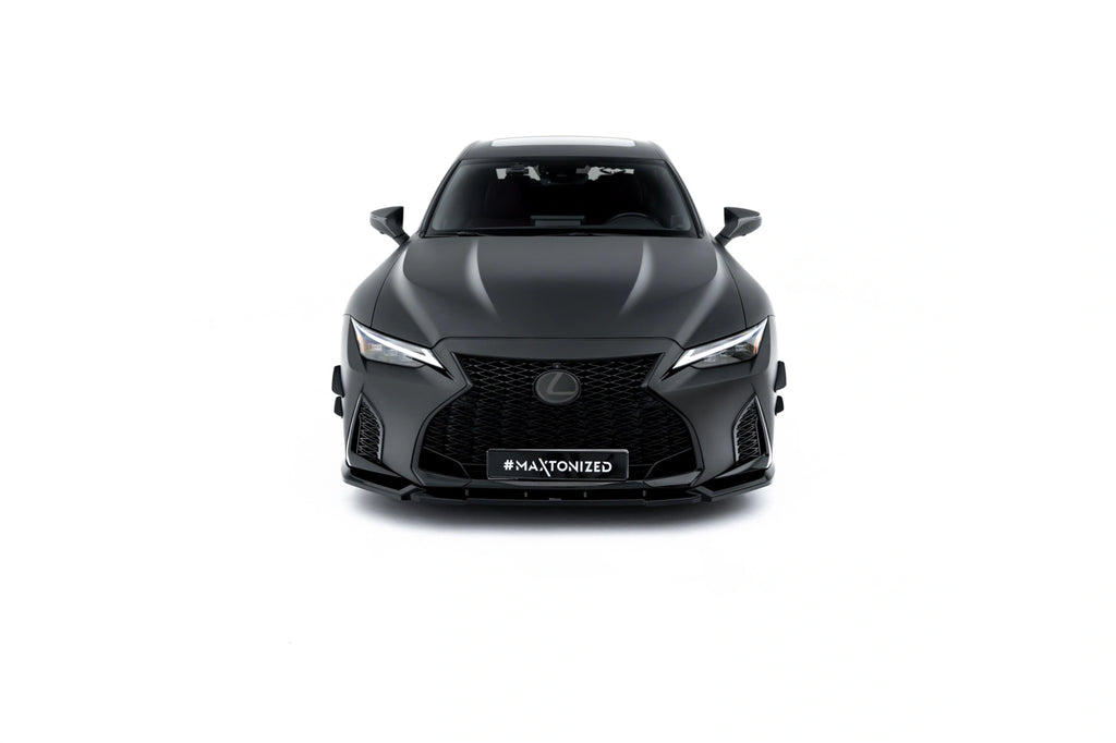 Lip Anteriore V.1 compatibile con Lexus IS 500 Mk3 Facelift 2 (XE30) (2020-)