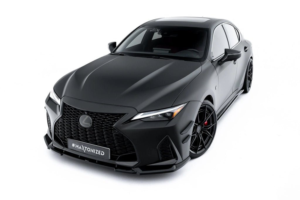 Lip Anteriore V.1 compatibile con Lexus IS 500 Mk3 Facelift 2 (XE30) (2020-)