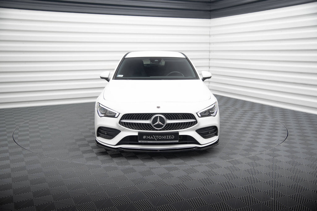Lip Anteriore V.1 compatibile con Mercedes-Benz CLA AMG-Line / A35 AMG C118 / X118 (2019-2023)