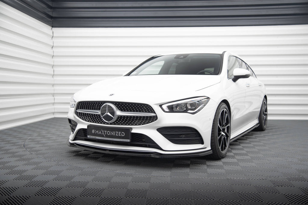Lip Anteriore V.1 compatibile con Mercedes-Benz CLA AMG-Line / A35 AMG C118 / X118 (2019-2023)