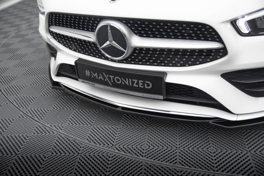 Lip Anteriore V.1 compatibile con Mercedes-Benz CLA AMG-Line / A35 AMG C118 / X118 (2019-2023)