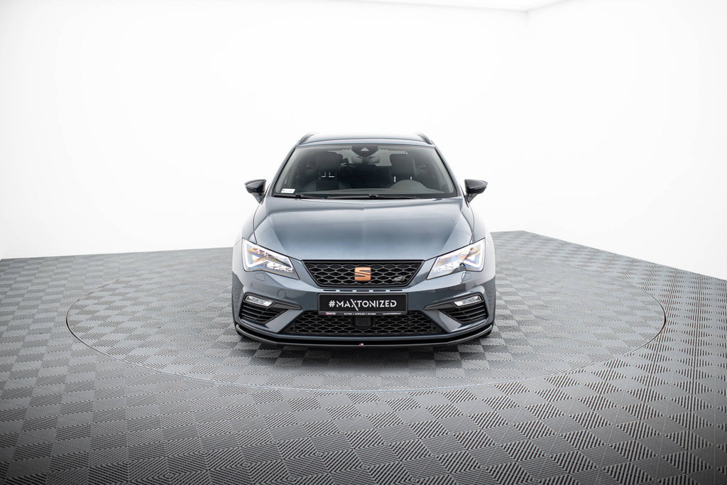 Lip Anteriore V.1 compatibile con Seat Leon Cupra / FR Mk3 Facelift (2016-2020)