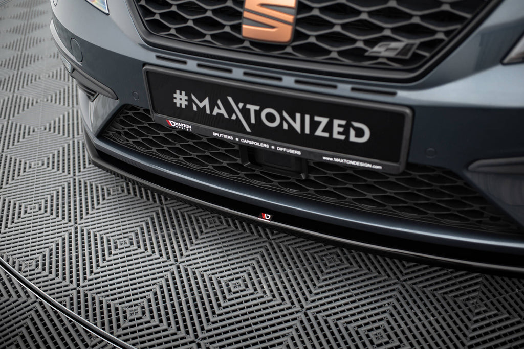 Lip Anteriore V.1 compatibile con Seat Leon Cupra / FR Mk3 Facelift (2016-2020)