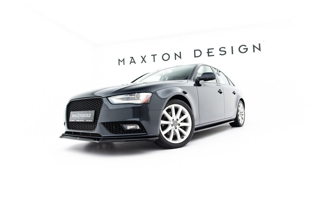 Lip Anteriore V.2 Audi A4 B8 FL Maxton Design vettura