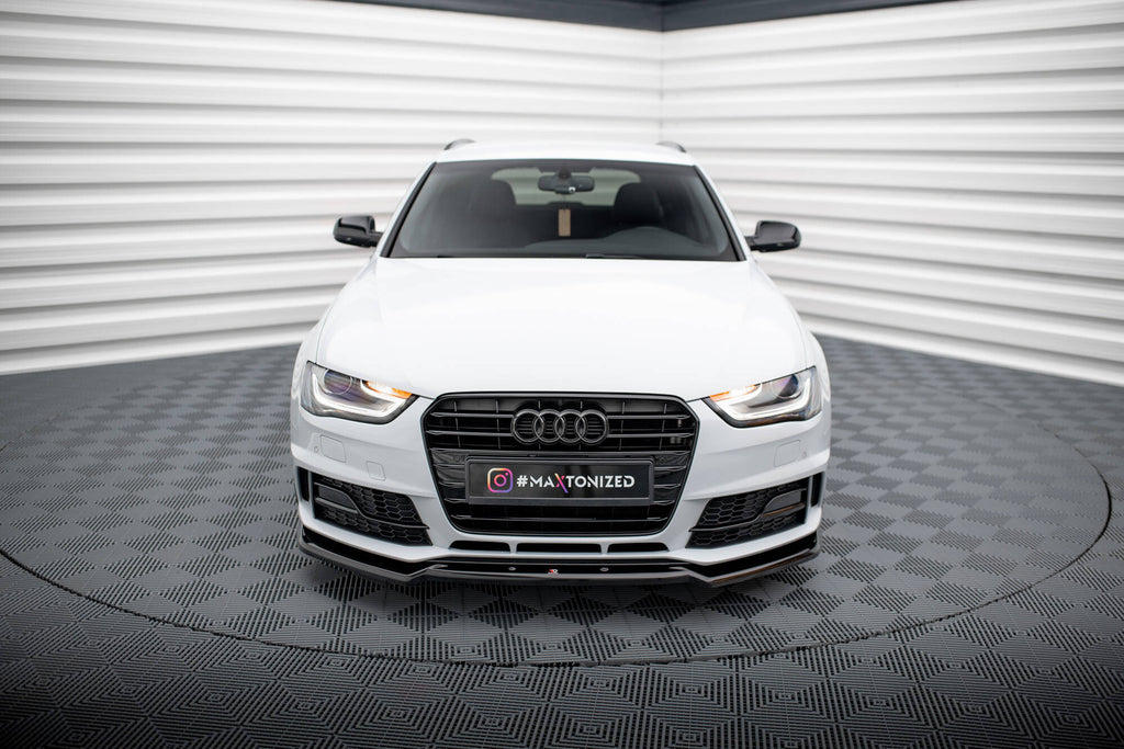 Lip Anteriore V.2 Audi A4 Competition B8 Facelift Maxton Design