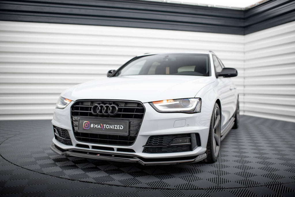 Lip Anteriore V.2 Audi A4 Competition B8 Facelift Maxton Design