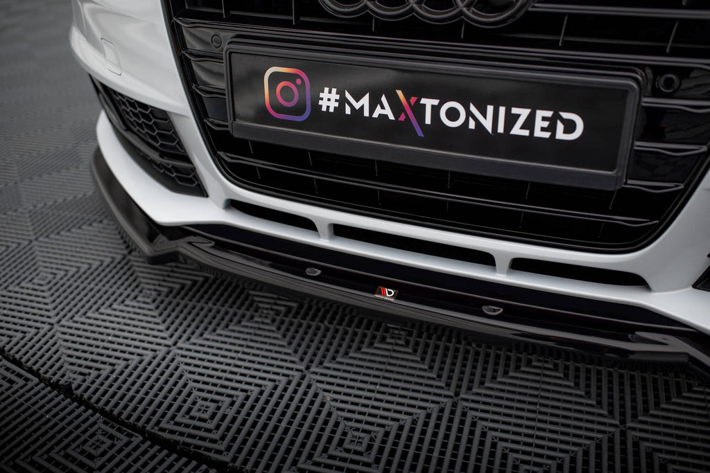 Lip Anteriore V.2 Audi A4 Competition B8 Facelift Maxton Design