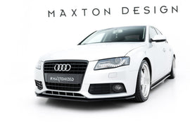 Lip Anteriore V.2 Audi A4 B8 Maxton Design vettura