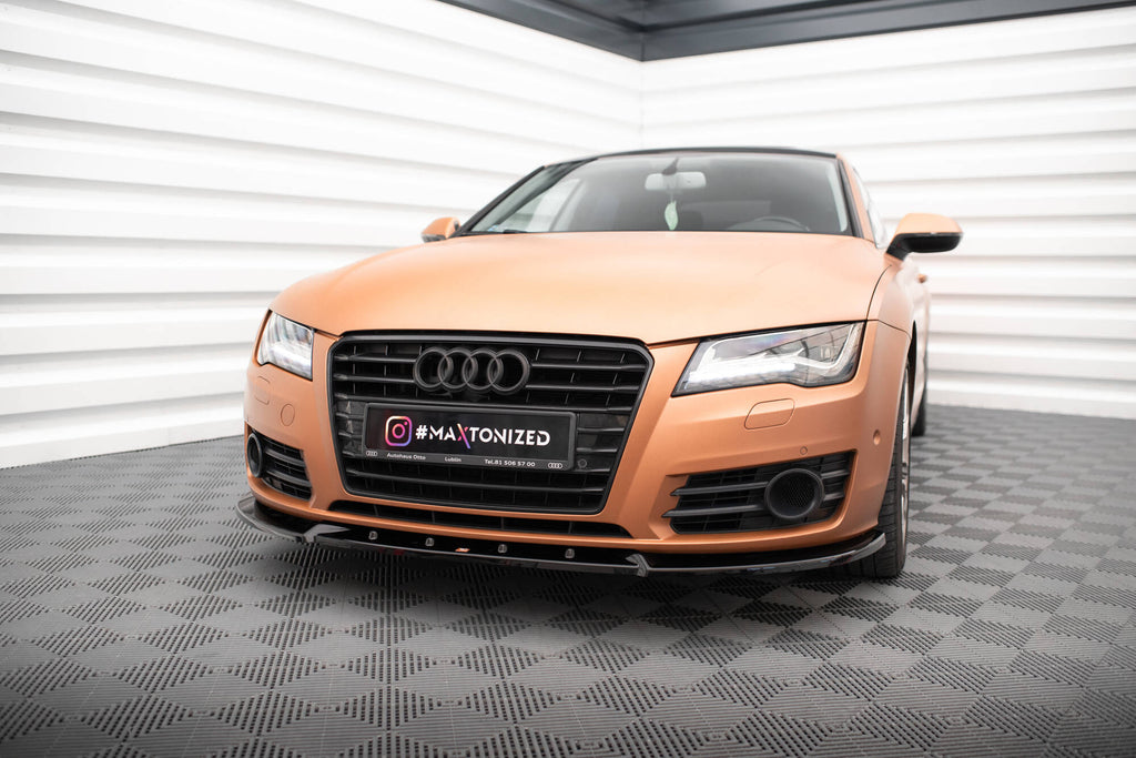 Lip Anteriore V.2 Audi A7 C7 Maxton Design