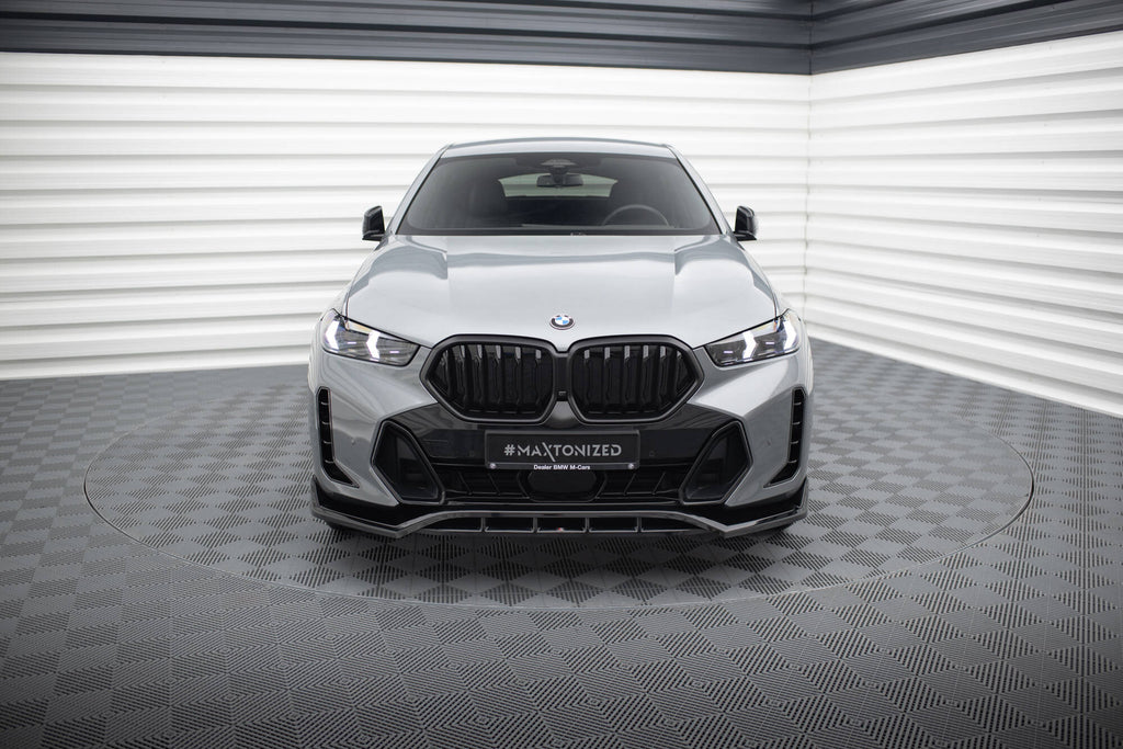 Lip Anteriore V.2 BMW X6 M-Pack G06 Facelift Maxton Design