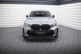 Lip Anteriore V.2 BMW X6 M-Pack G06 Facelift Maxton Design