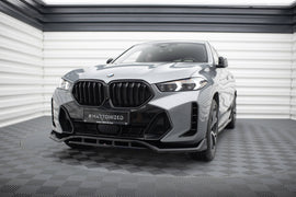 Lip Anteriore V.2 BMW X6 M-Pack G06 Facelift Maxton Design