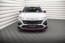 Carica l'immagine nel visualizzatore di Gallery, Lip Anteriore V.2 con flap Hyundai Kona N Mk1 montato