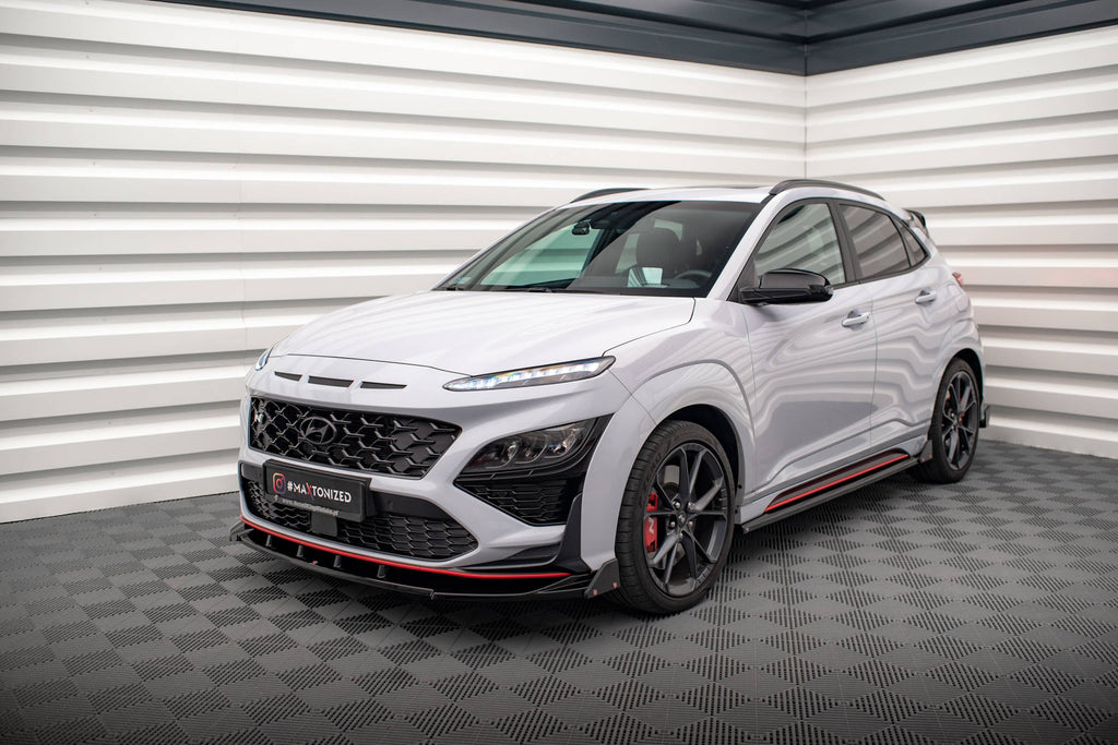 Lip Anteriore V.2 con flap Hyundai Kona N Mk1 profilo