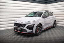 Carica l'immagine nel visualizzatore di Gallery, Lip Anteriore V.2 con flap Hyundai Kona N Mk1 profilo