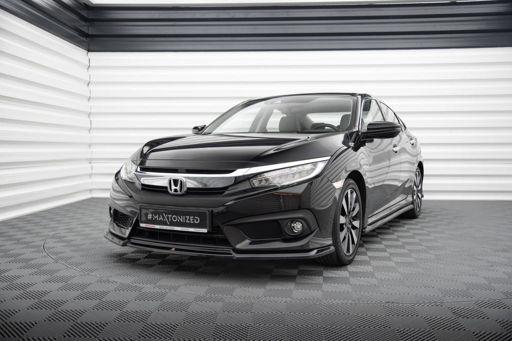Lip Anteriore V.2 Honda Civic Berlina Mk10 Maxton Design
